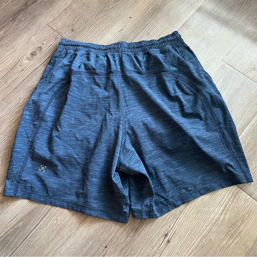 Mens Lululemon Athletic Shorts, Size M, Blue - Picture 2 of 2